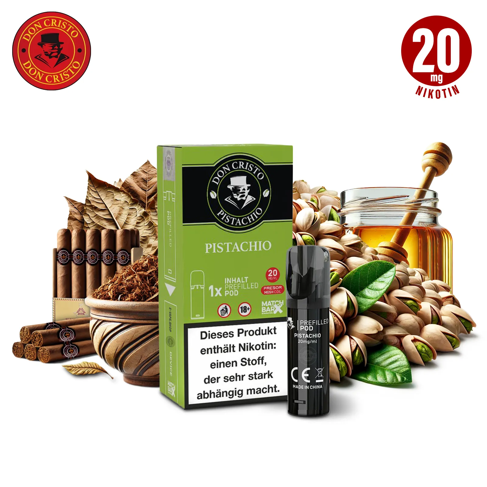 Don Cristo Nikotinsalz-Liquid 20mg/ml - Image 20