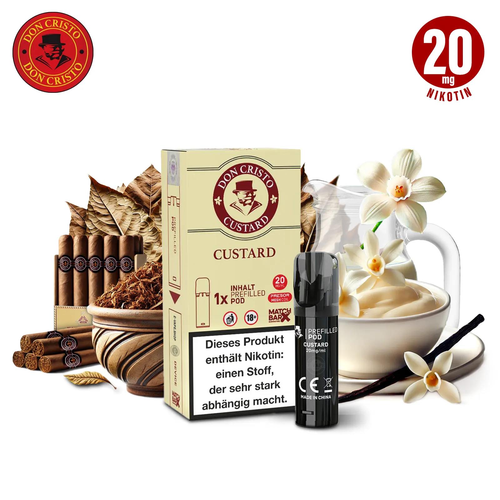 Don Cristo Nikotinsalz-Liquid 20mg/ml - Image 22