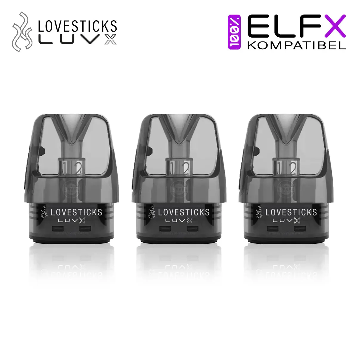 Lovesticks Elfbar Elfx Pods 0,6 / 0,8 Ohm - Image 6