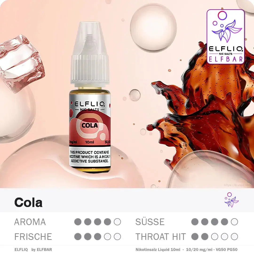 Elfbar Liquid ELFLIQ 10/20mg 10ml - Image 10