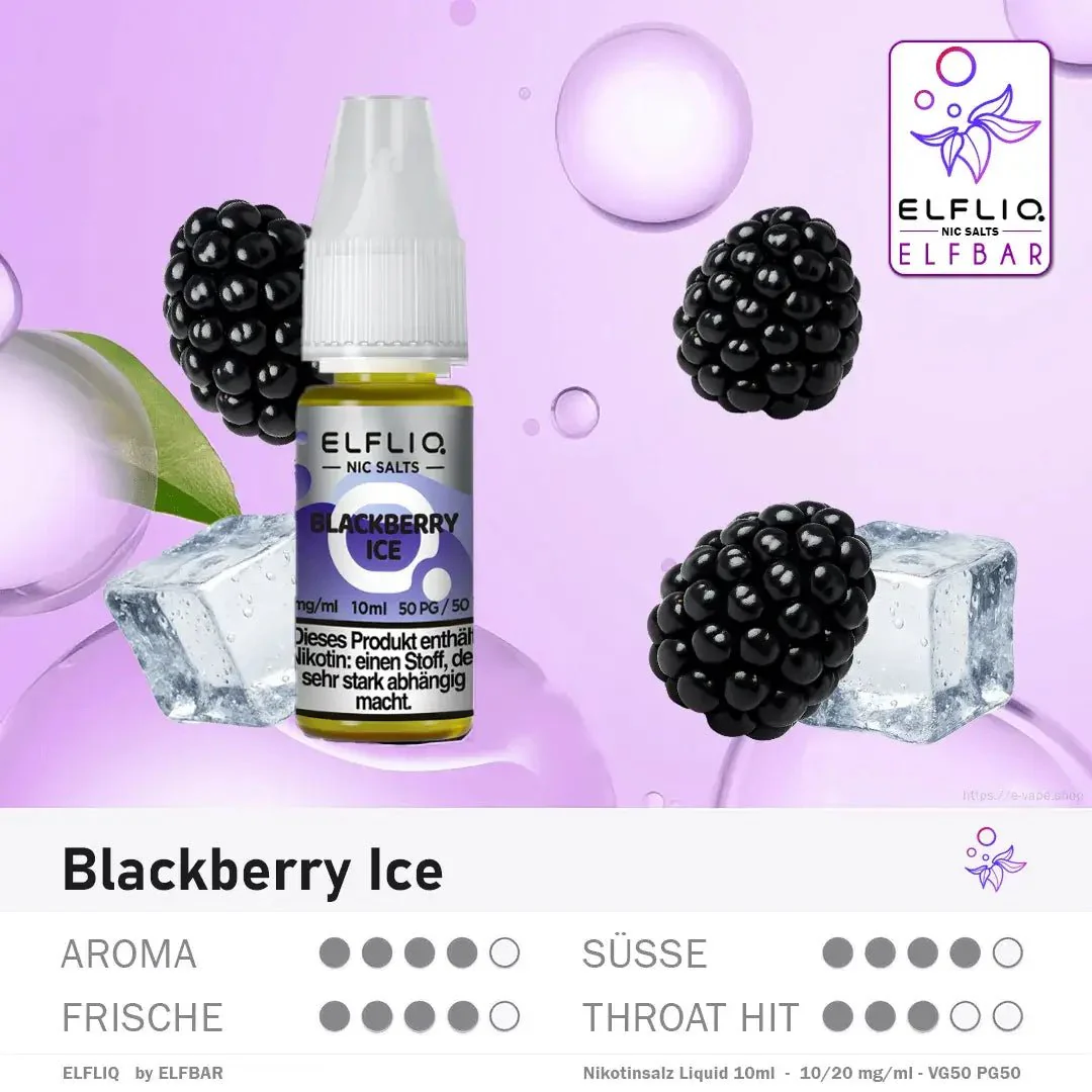 Elfbar Liquid ELFLIQ 10/20mg 10ml - Image 25