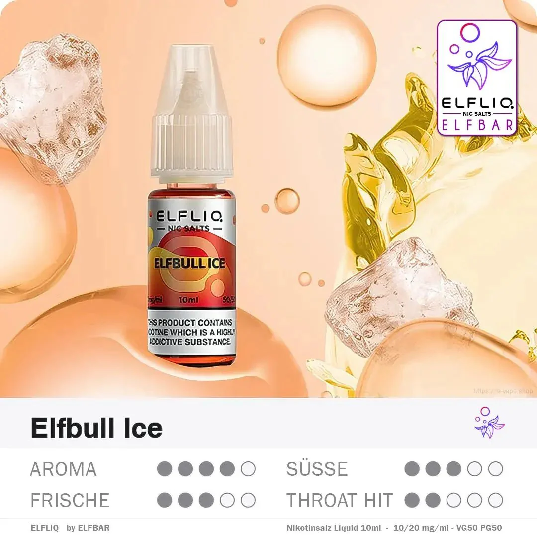 Elfbar Liquid ELFLIQ 10/20mg 10ml - Image 31