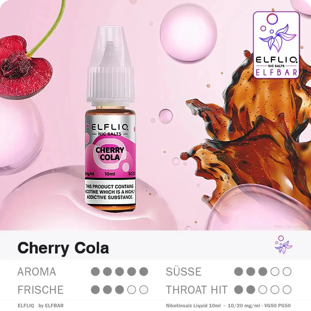 Elfbar Liquid ELFLIQ 10/20mg 10ml - Image 8