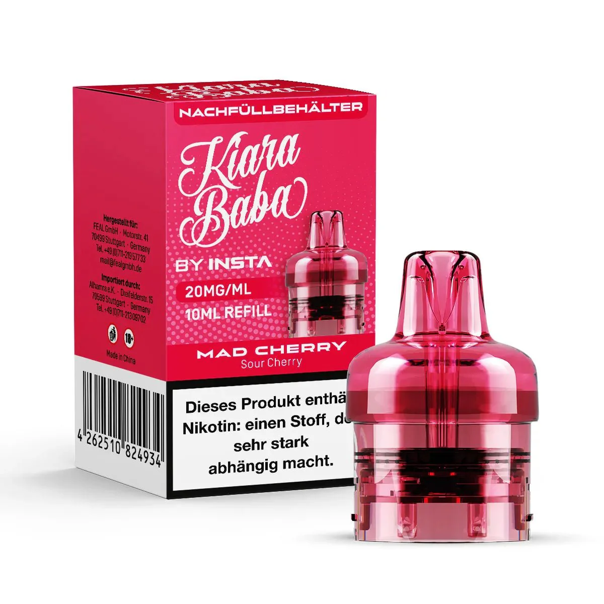 Kiara Baba Vape 10K Refill Container 10ml - Image 10