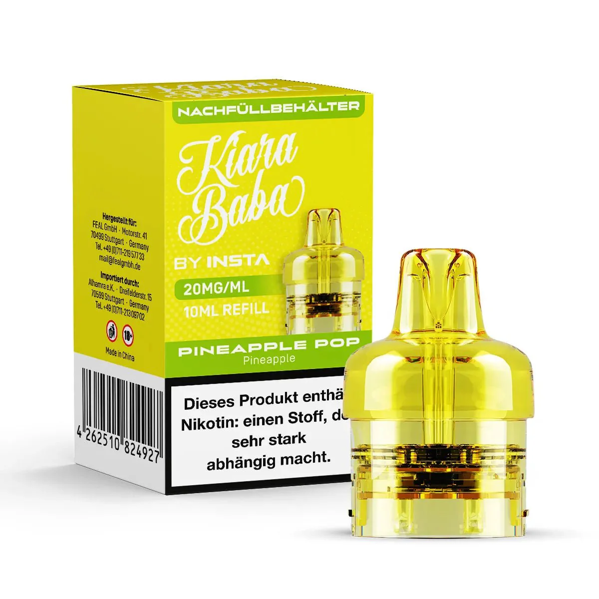 Kiara Baba Vape 10K Refill Container 10ml - Image 12