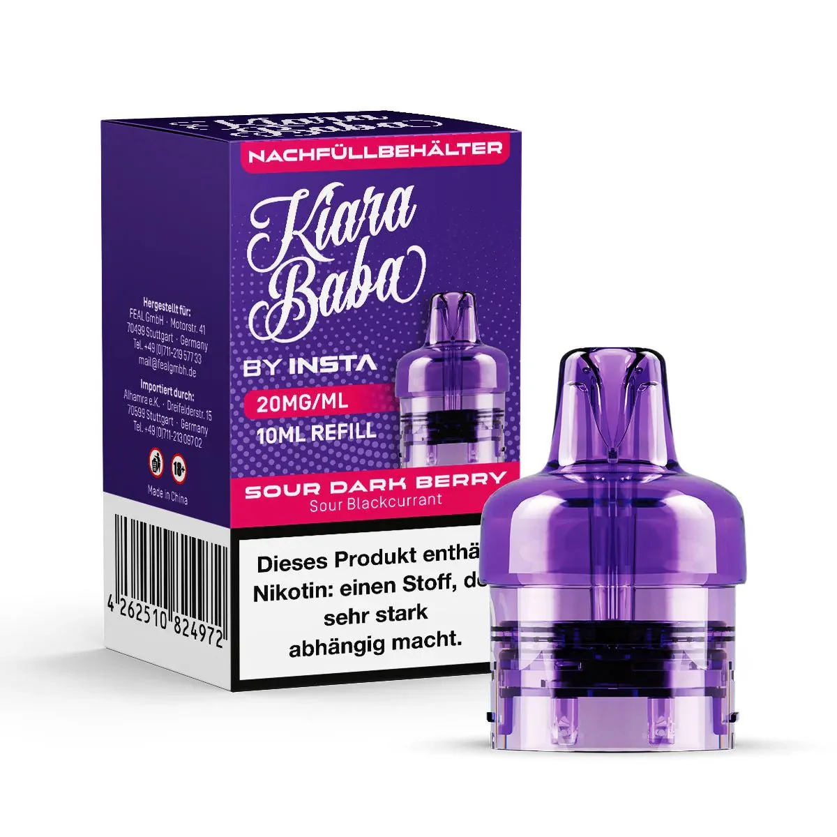 Kiara Baba Vape 10K Refill Container 10ml - Image 13