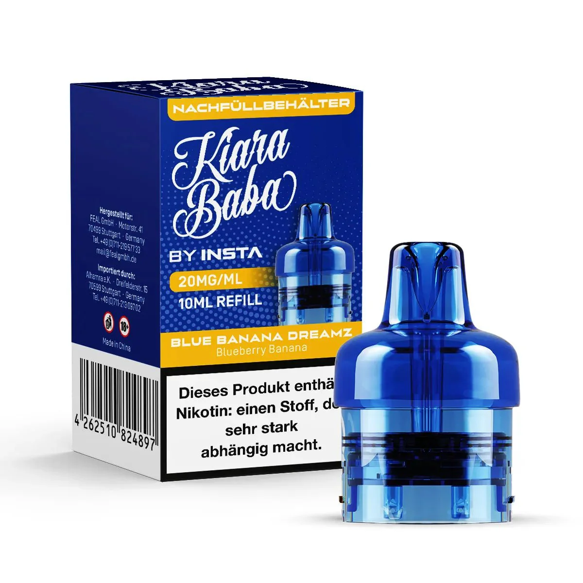 Kiara Baba Vape 10K Refill Container 10ml - Image 3