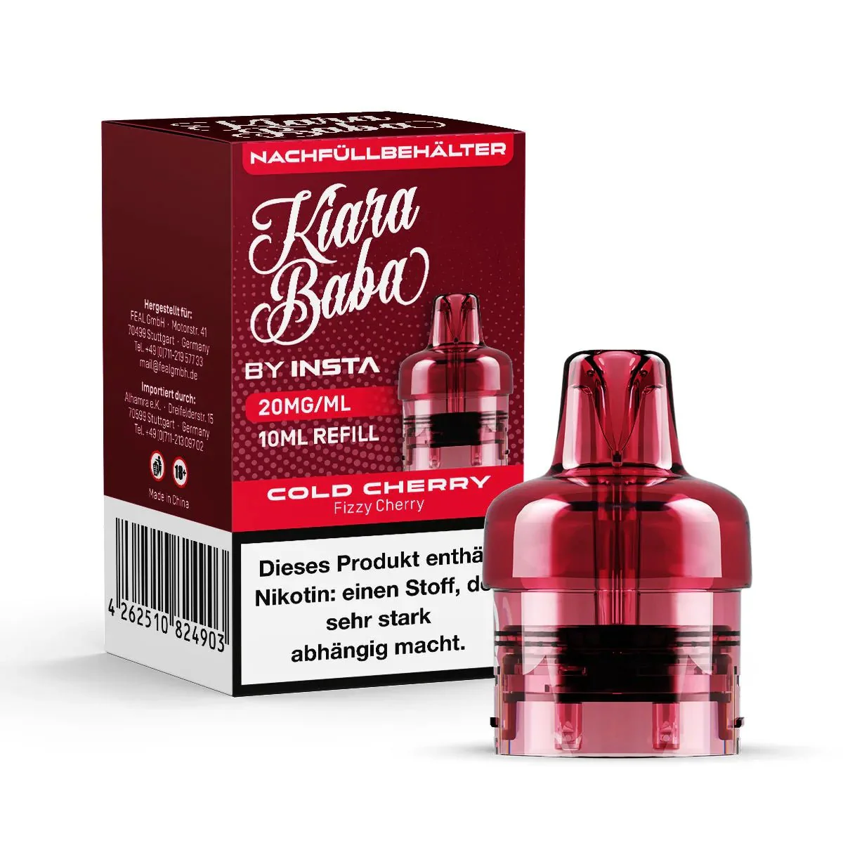 Kiara Baba Vape 10K Refill Container 10ml - Image 7