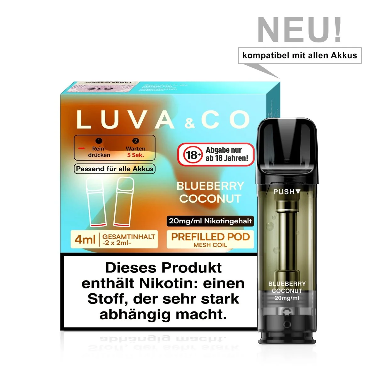 Luva & Co Pods 20mg/ml 2 Stk. - Image 5