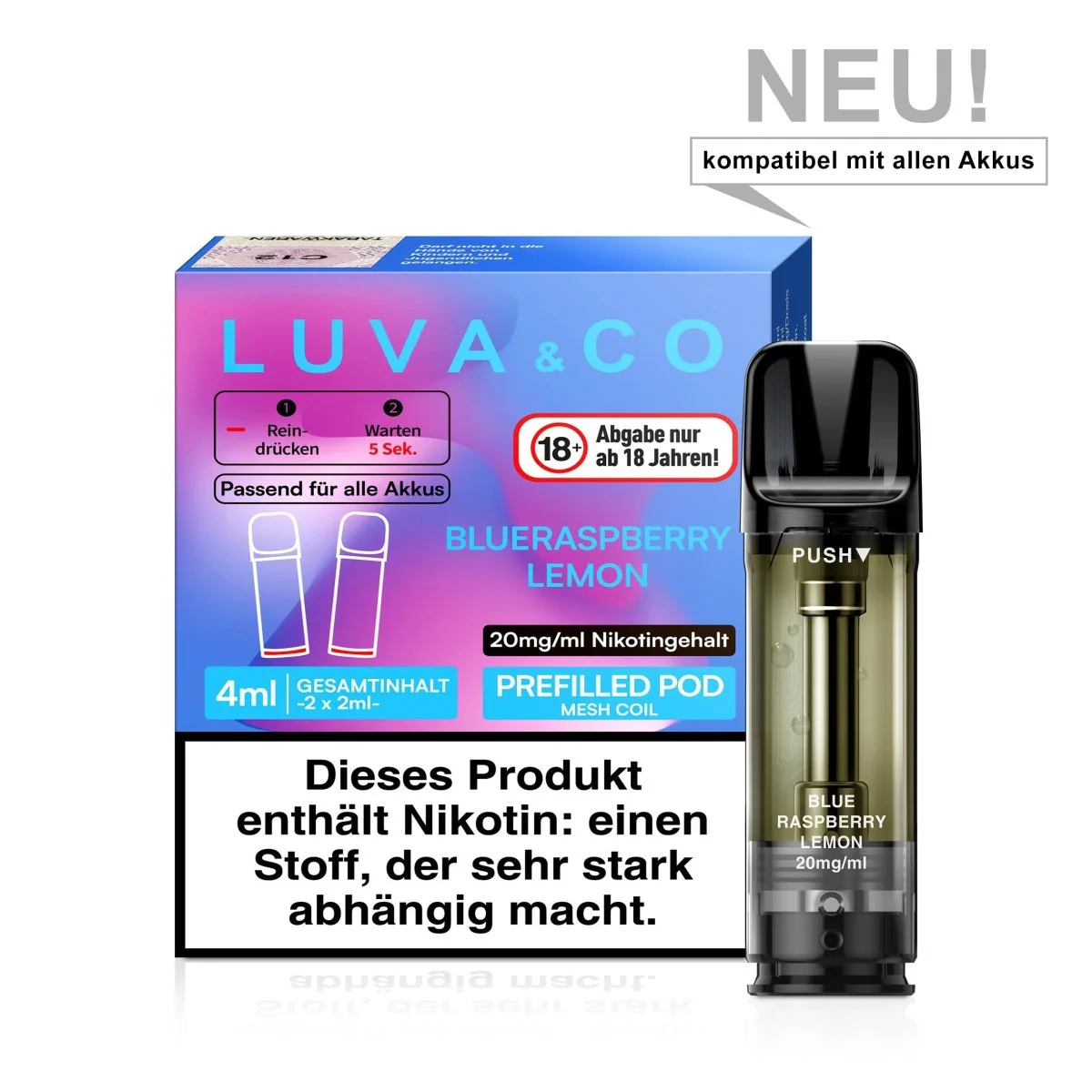 Luva & Co Pods 20mg/ml 2 Stk. - Image 7
