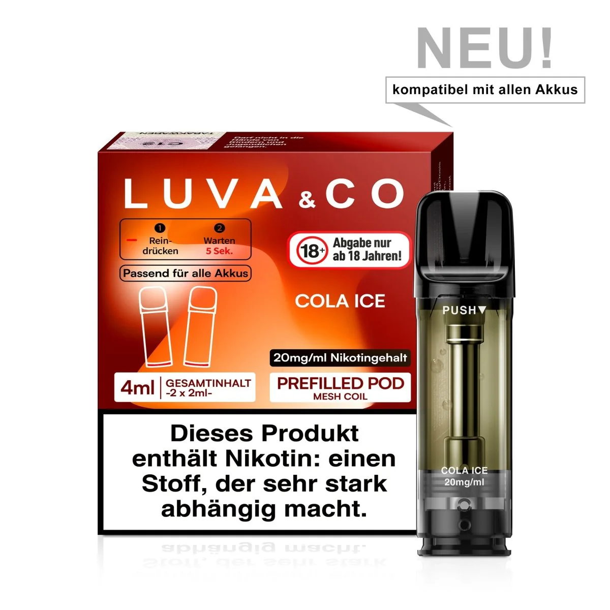 Luva & Co Pods 20mg/ml 2 Stk. - Image 8