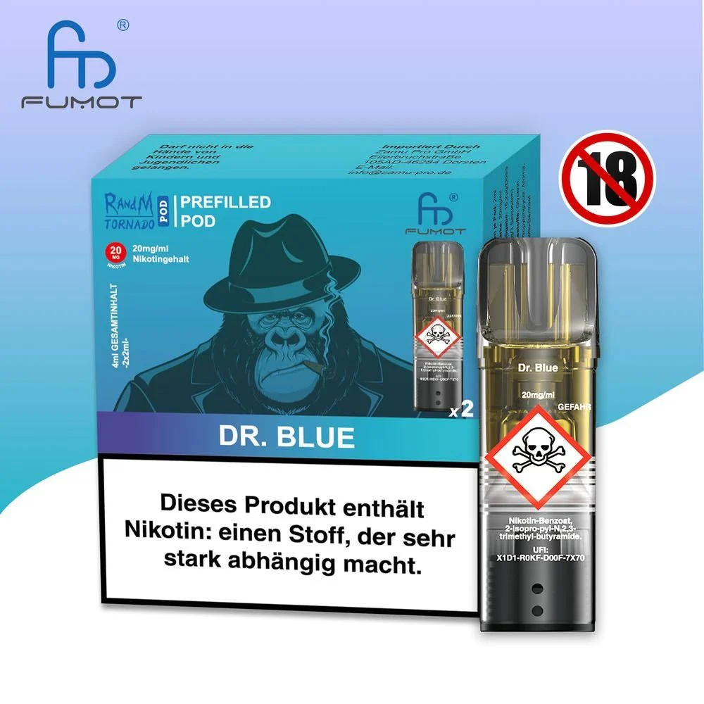 RandM Tornardo - Prefilled Pod - 20 mg/ml Nikotin - Image 13